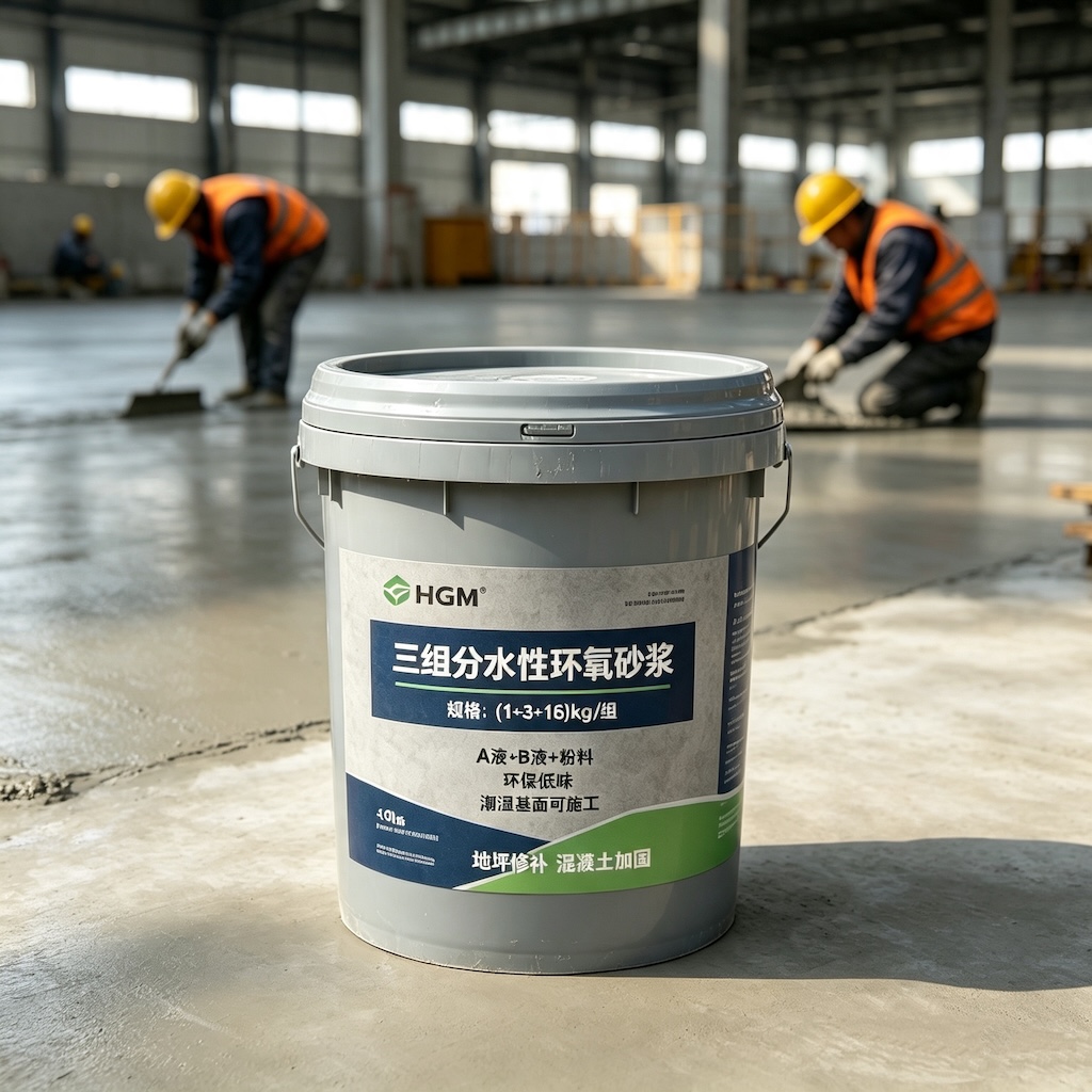 周至三组份水性环氧砂浆